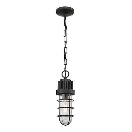 Darby 5'' Wide 1Light Mini Pendant, Oil Rubbed Bronze